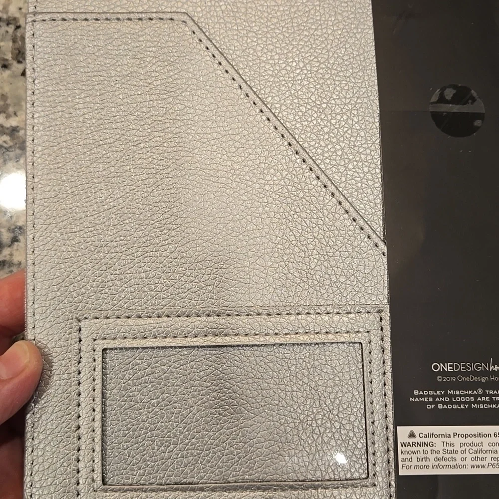 BADGLEY MISCHKA EMBELLISHED VELVET NOTEBOOK. 135 PAGES.